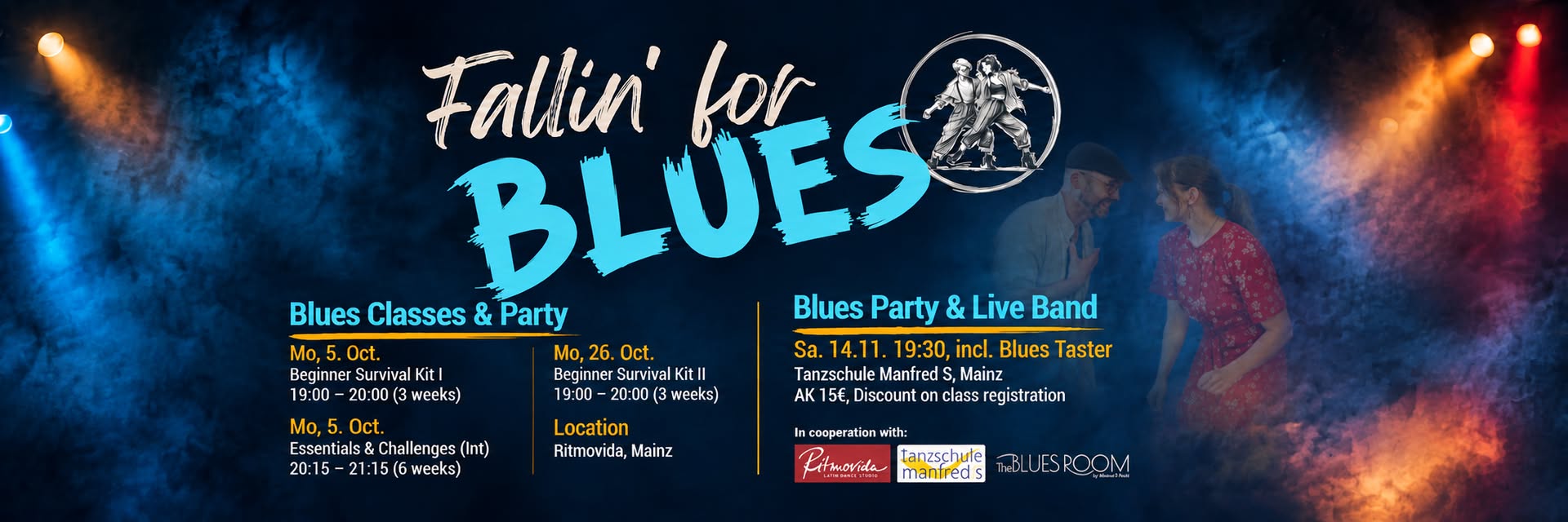 🍂 Fallin’ for Blues – Blues Beginner Survival Kit I — MON 5 OCT