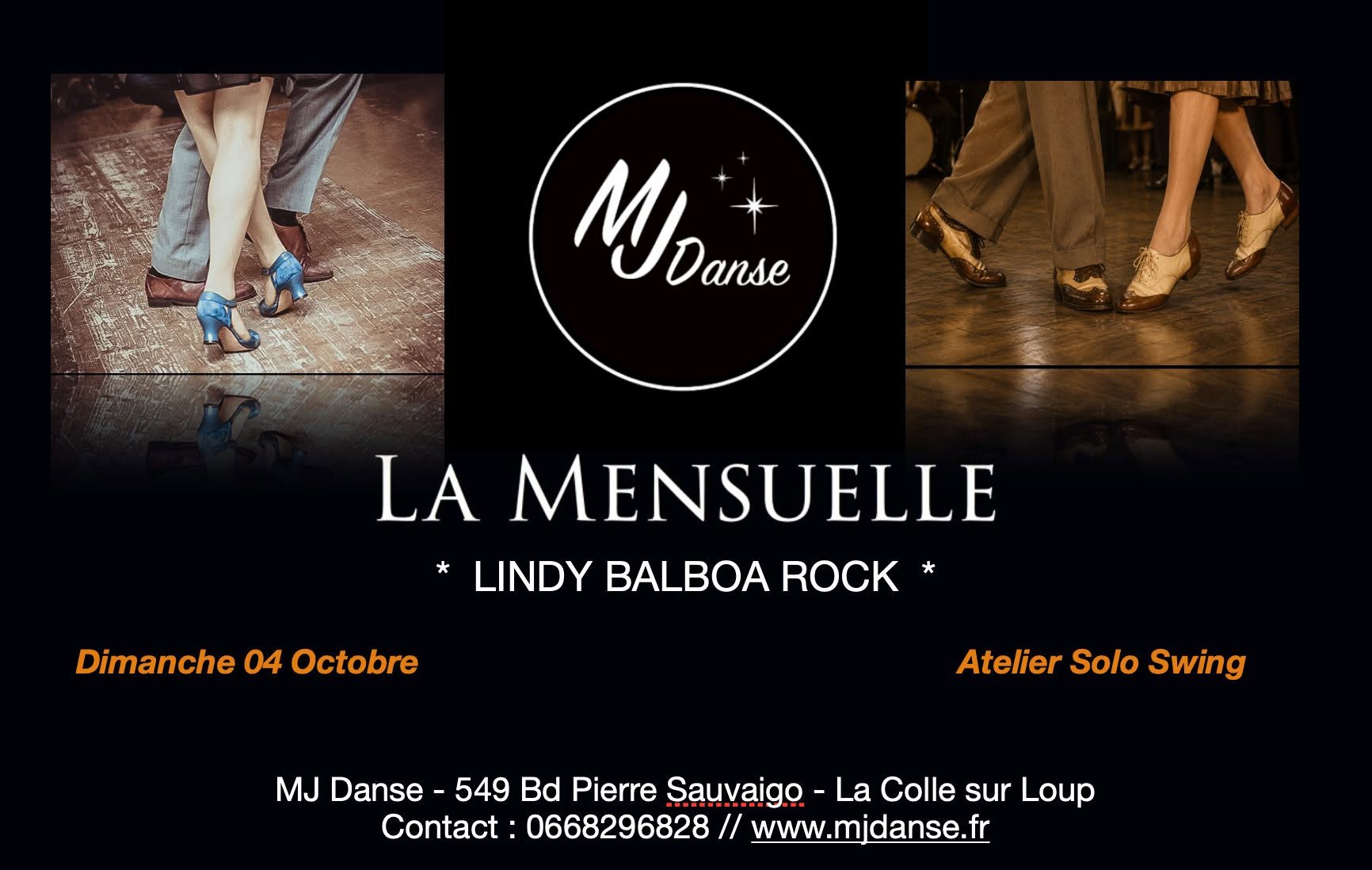 MENSUELLE LINDY BALBOA ROCK — SUN 4 OCT