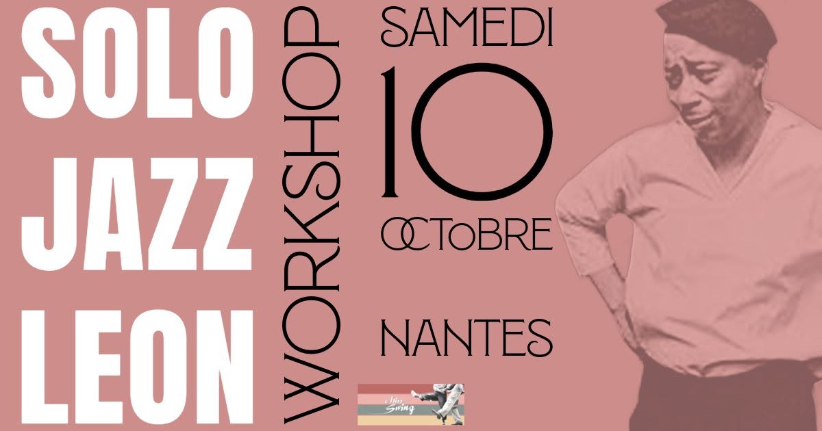 Solo Jazz Leon - Workshop — SAT 10 OCT