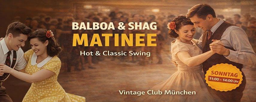 ✨ BALBOA & Shag Matinee✨ — SUN 4 OCT