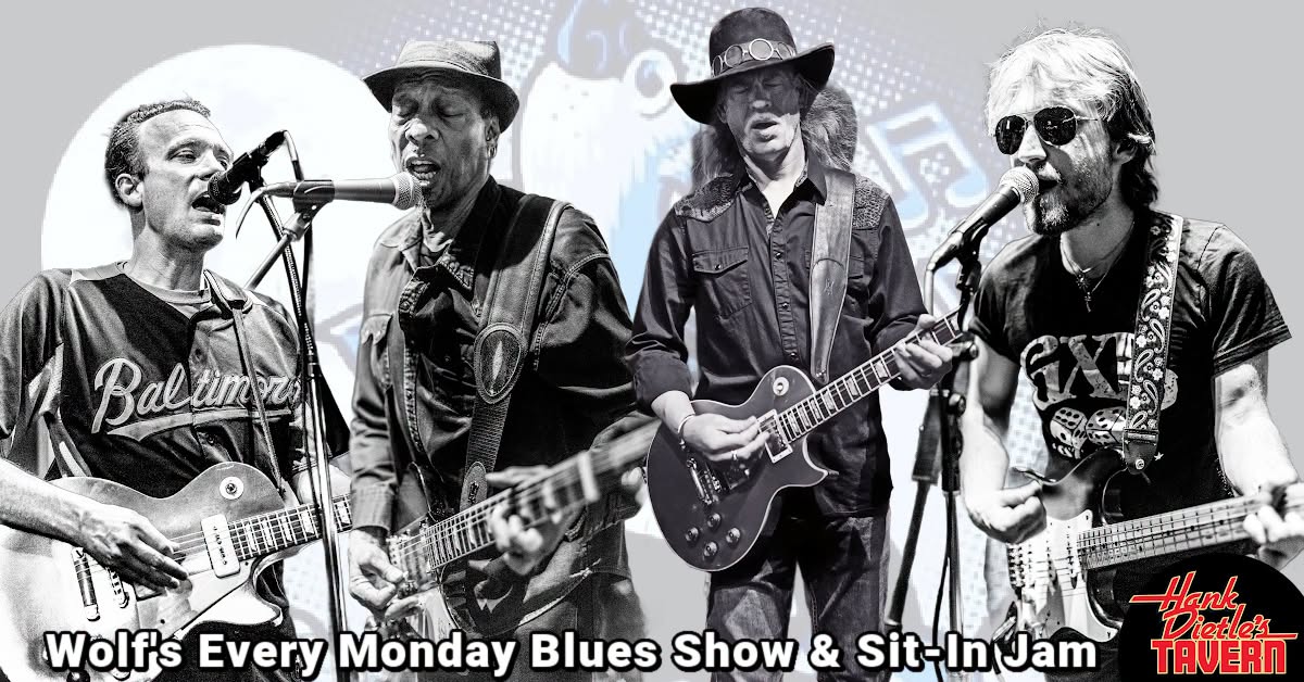 Wolf's Every Monday Blues Show & Sit-In Jam — MON 5 – TUE 6 OCT