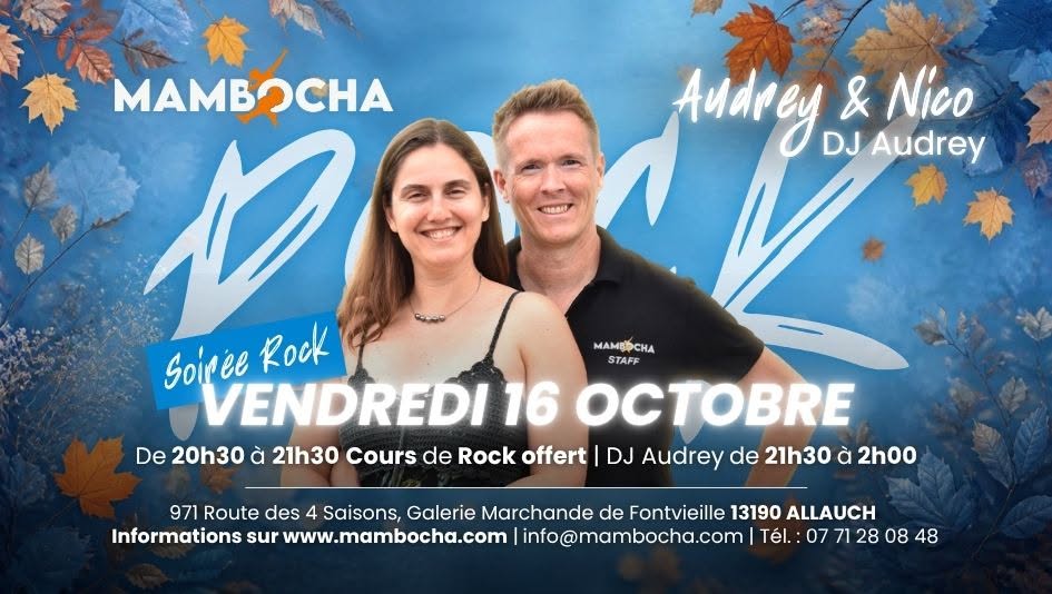 Soirée ROCK — FRI 16 – SAT 17 OCT