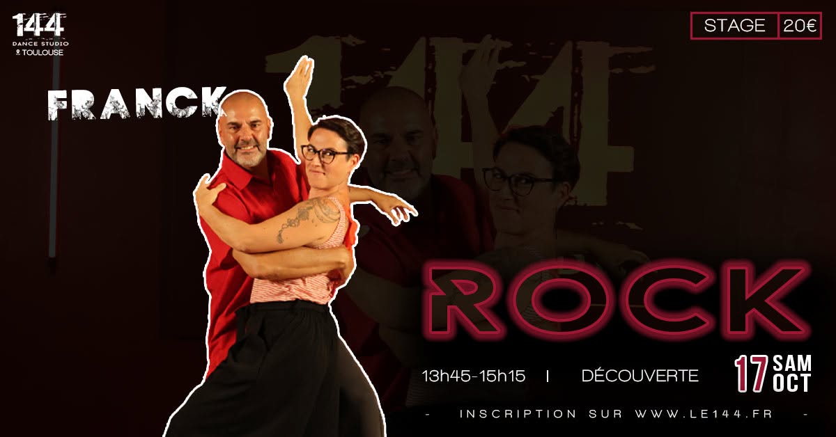 Stage Découverte Rock avec Franck — SAT 17 OCT