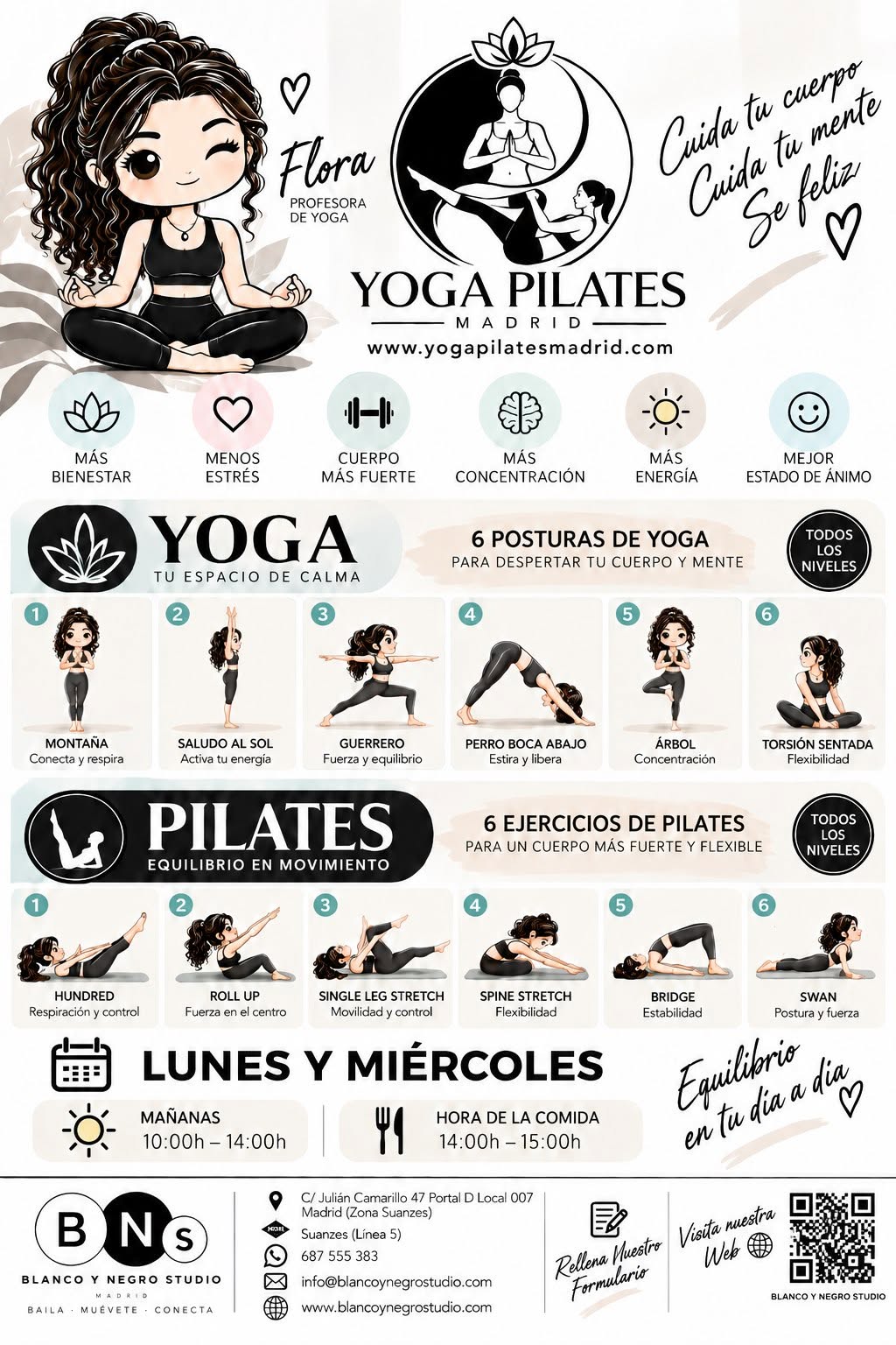 Intensivo de AcroYoga en Blanco y Negro Studio — SAT 3 – SAT 17 OCT