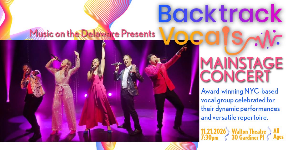 Backtrack Vocals Mainstage Concert — SUN 22 NOV