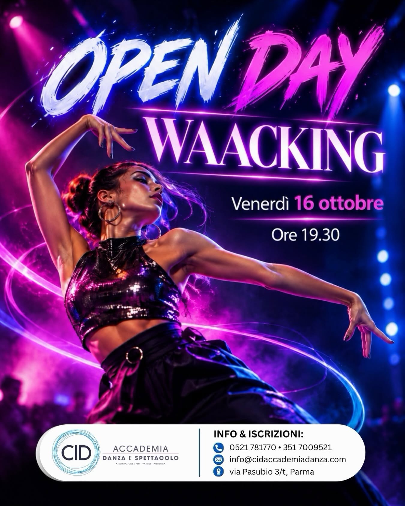 Open Day di Waacking — FRI 16 OCT