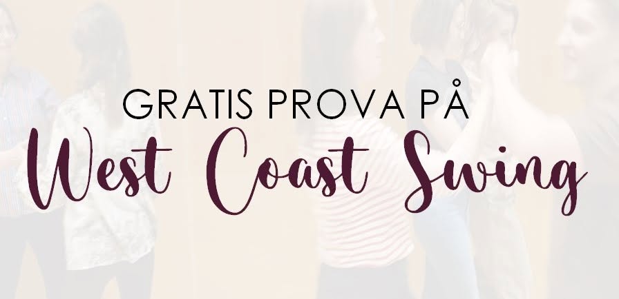 Prova på West Coast Swing — SAT 17 OCT