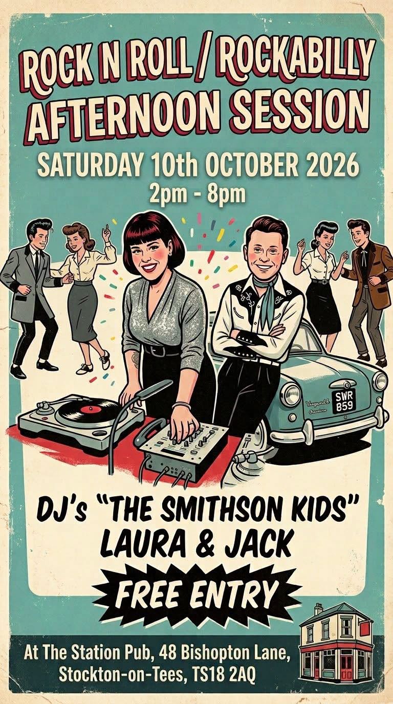 Rockin at the Station pub  — SAT 10 OCT