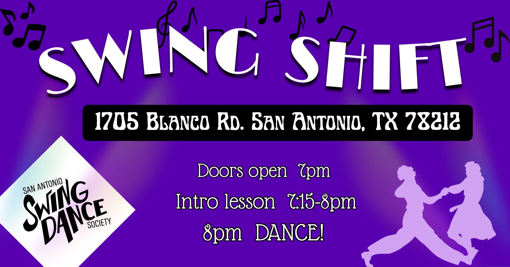 Swing Shift - Monthly Social Dance Event — SUN 11 OCT