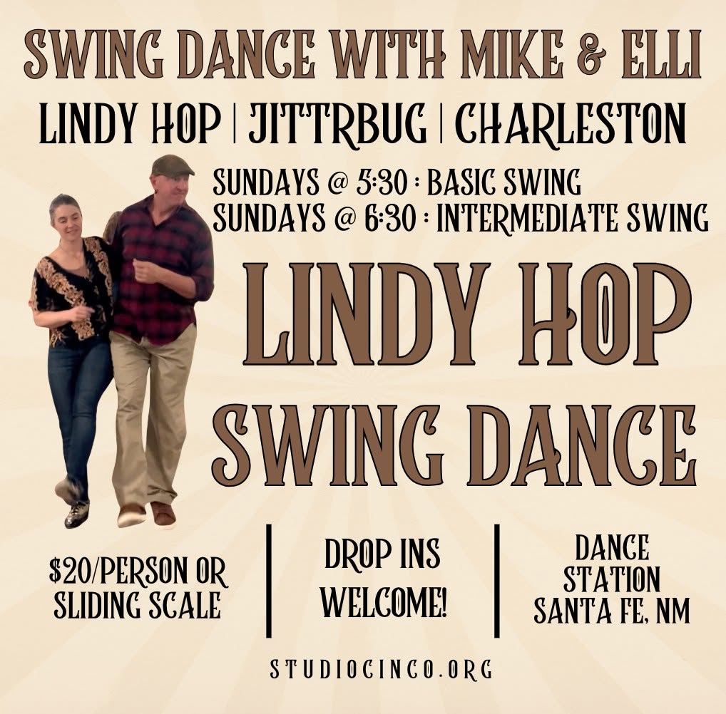 Basic Swing dance / Lindy hop — SUN 11 – MON 12 OCT