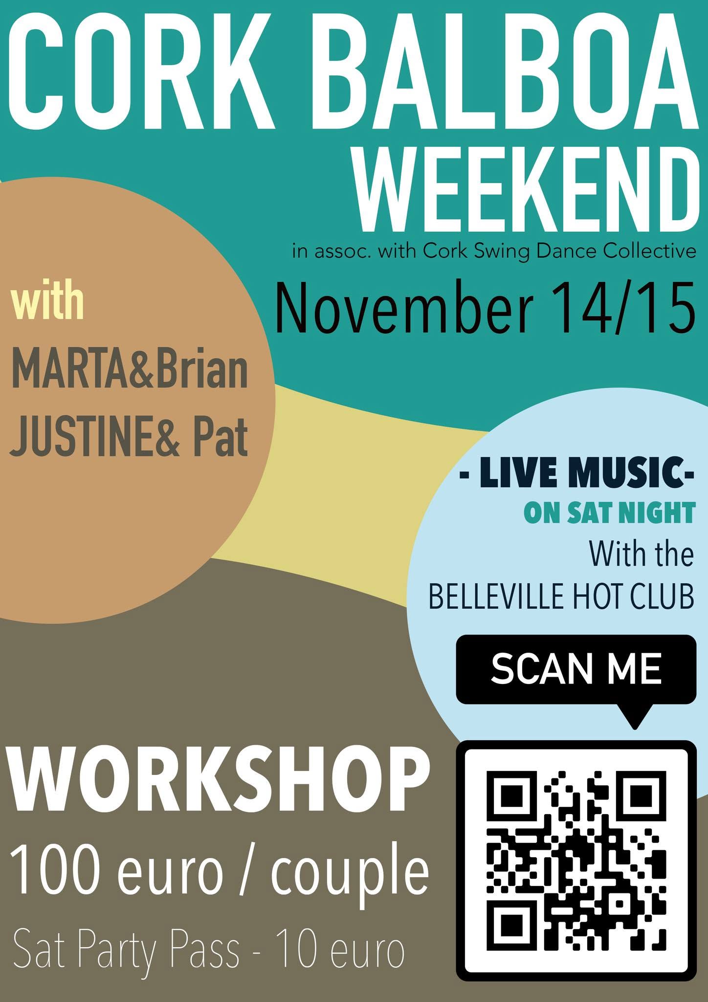 Cork Balboa Weekend - Nov 14/15 — SAT 14 – SUN 15 NOV