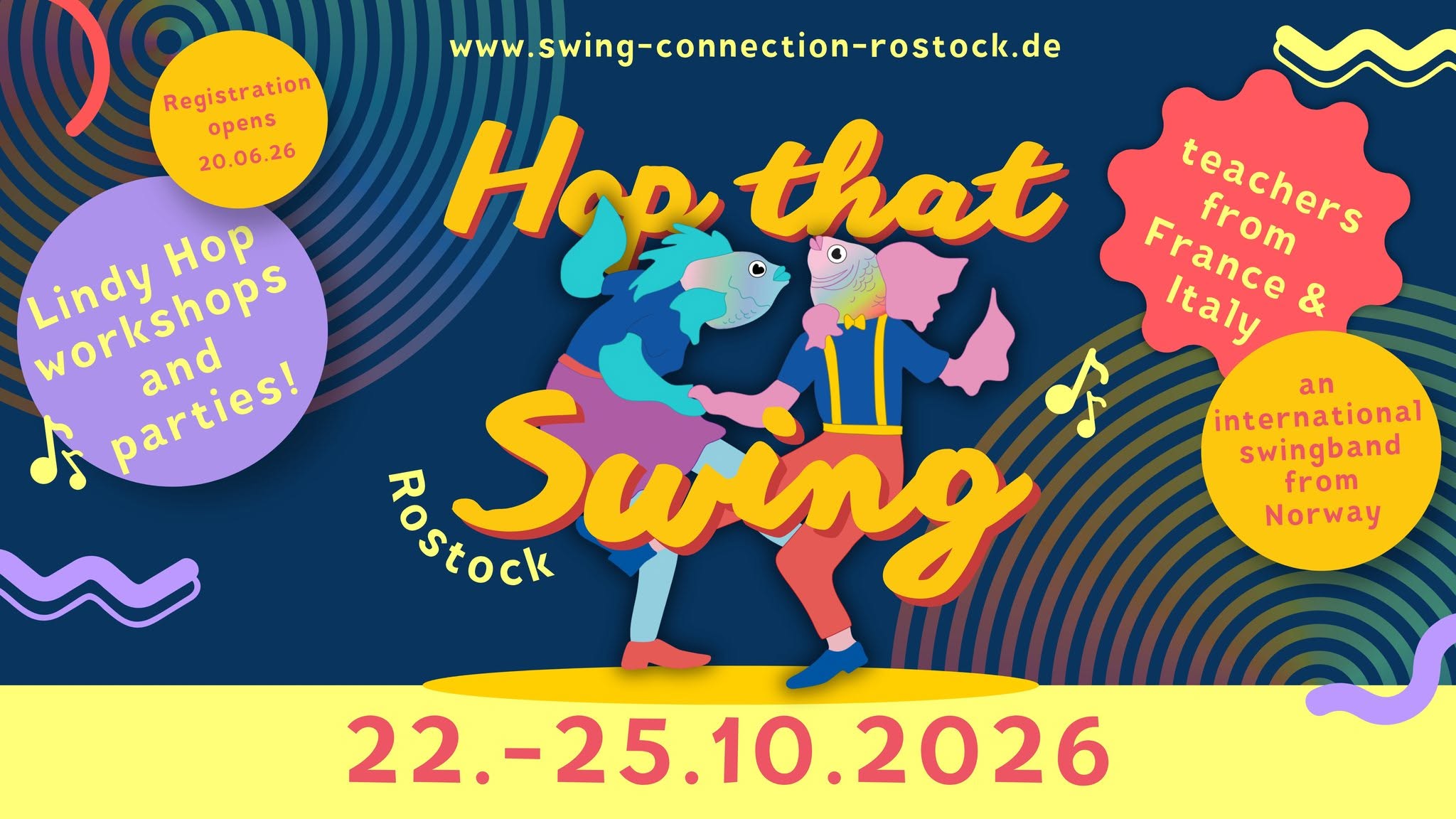 Hop that Swing 🌈 — THU 22 – SUN 25 OCT