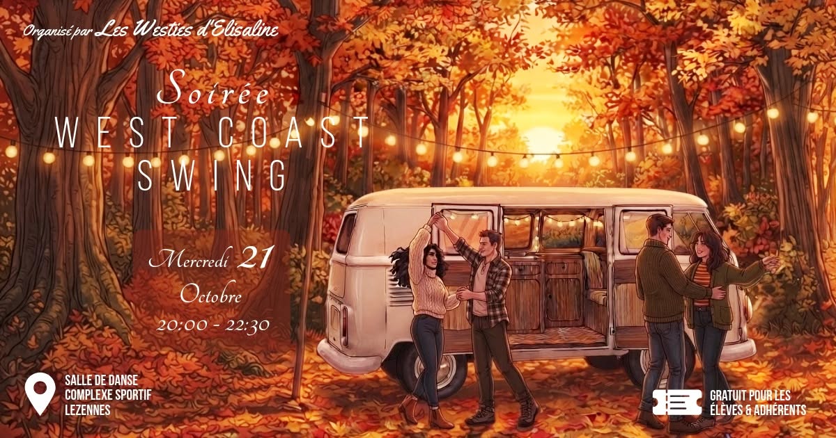 Pratique WCS - Les Westies d'Elisaline - 21 octobre 2026 โ WED 21 OCT