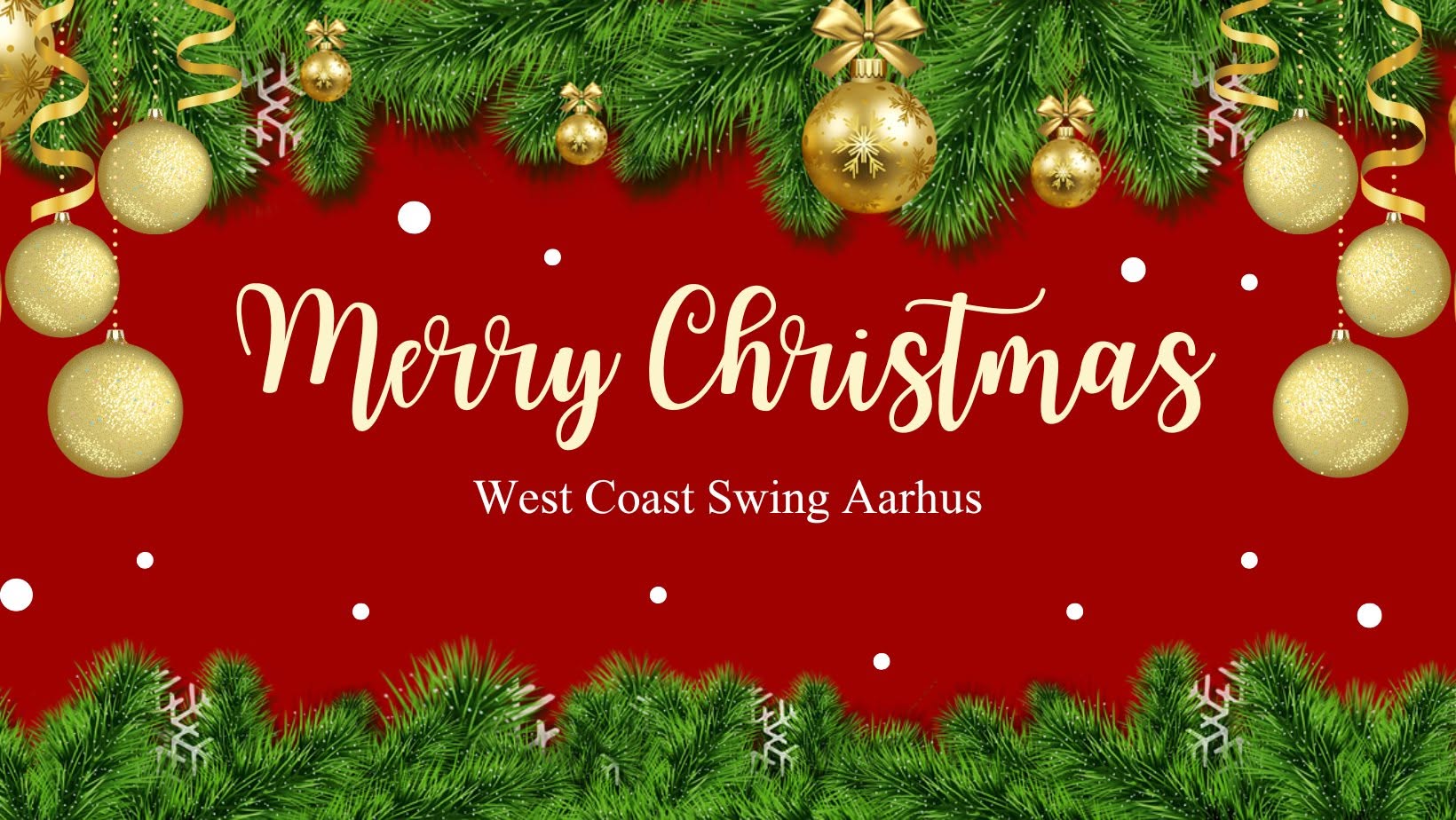 Christmas social dance🎄 - West Coast Swing Aarhus — THU 17 DEC