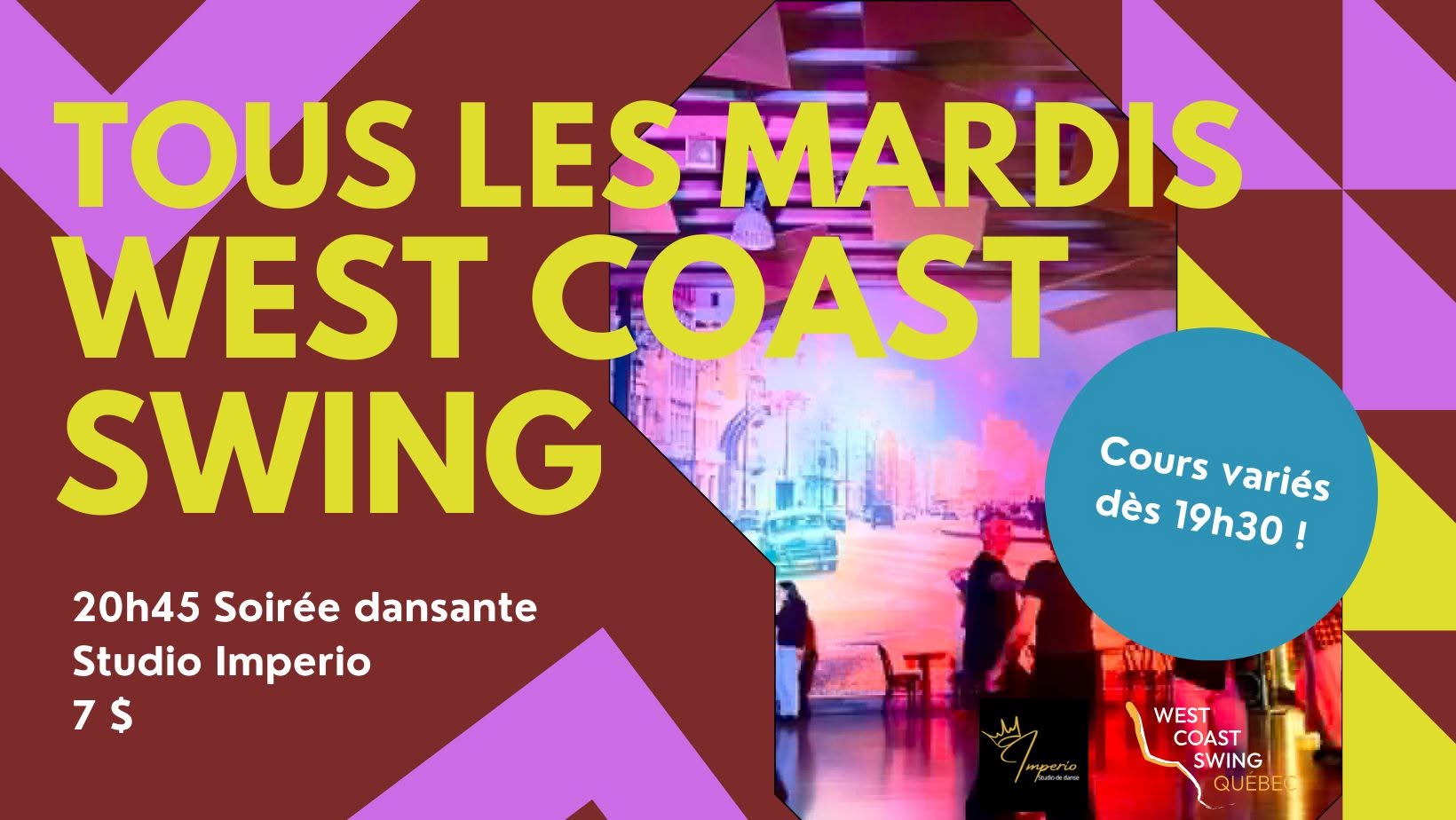 WCS // Mardis d'Octobre à l'Imperio — TUE 20 – WED 21 OCT