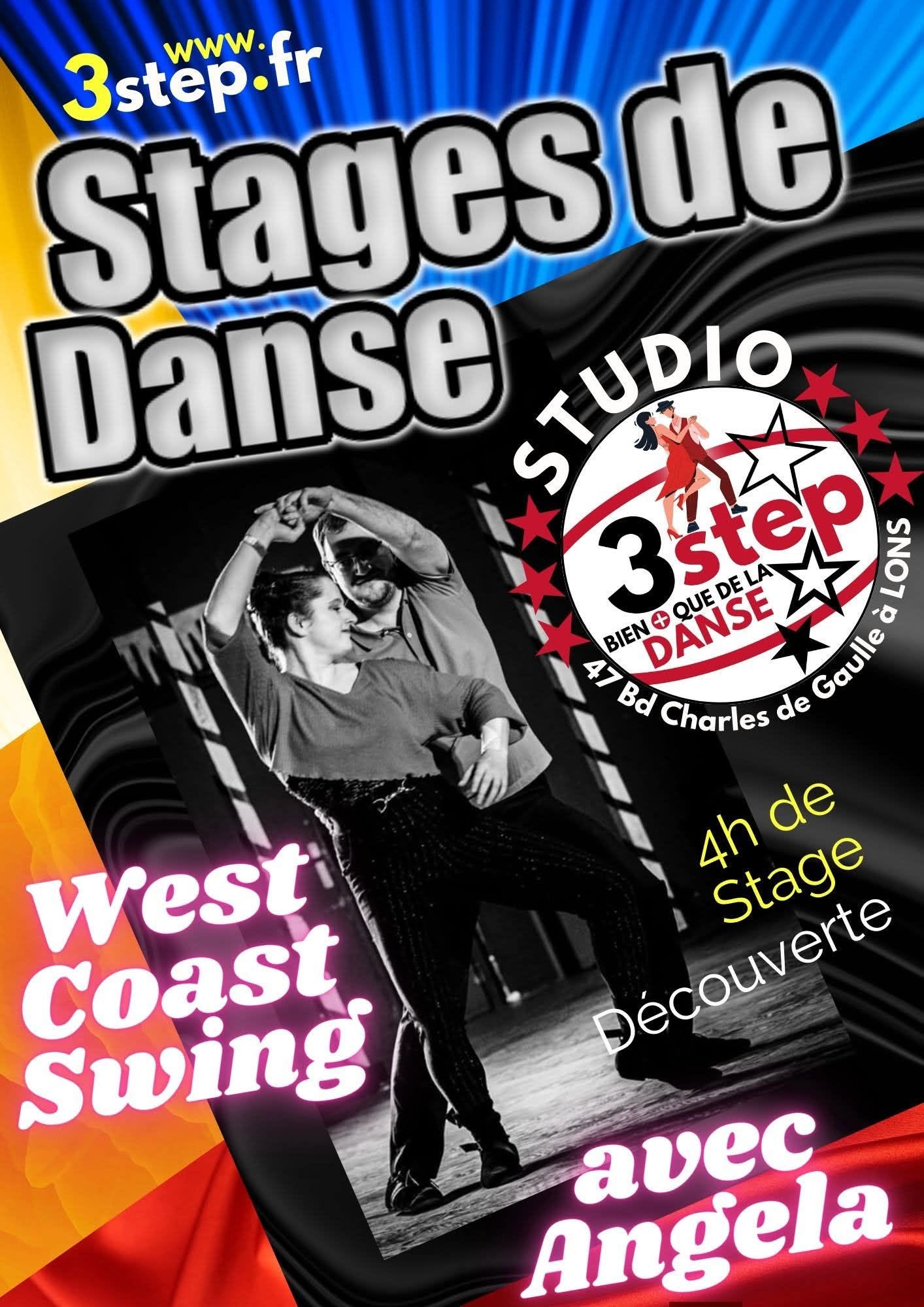 Stage de West Coast Swing Initiation/decouverte — FRI 9 – SUN 11 OCT