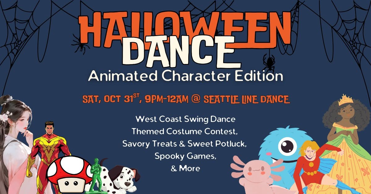Westie Halloween Dance - Animated Character Edition — SUN 1 NOV