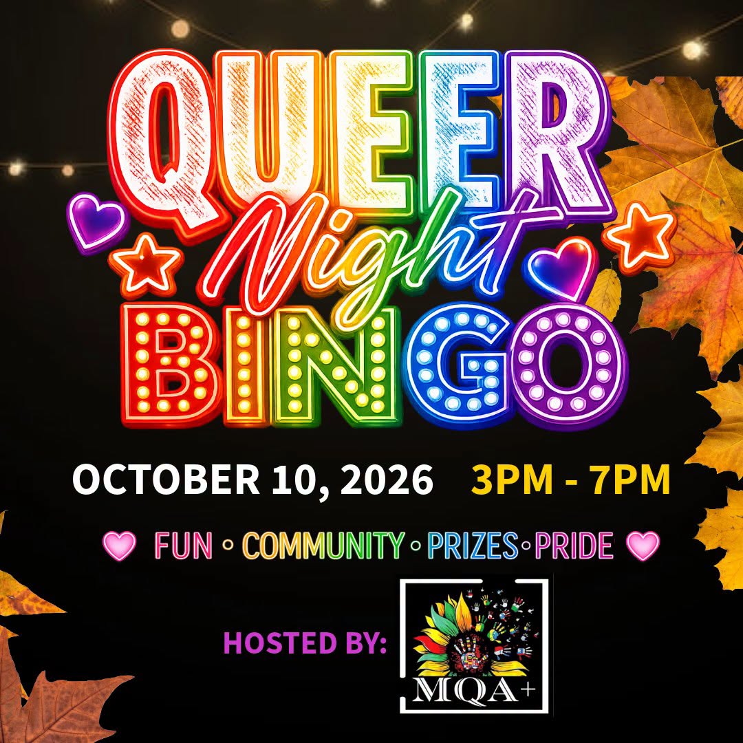 Queer Bingo Night - Hosted by MQA+ — SAT 10 OCT