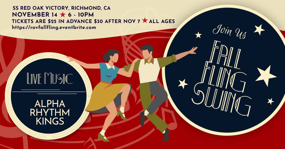 Fall Fling Swing Dance — SUN 15 NOV