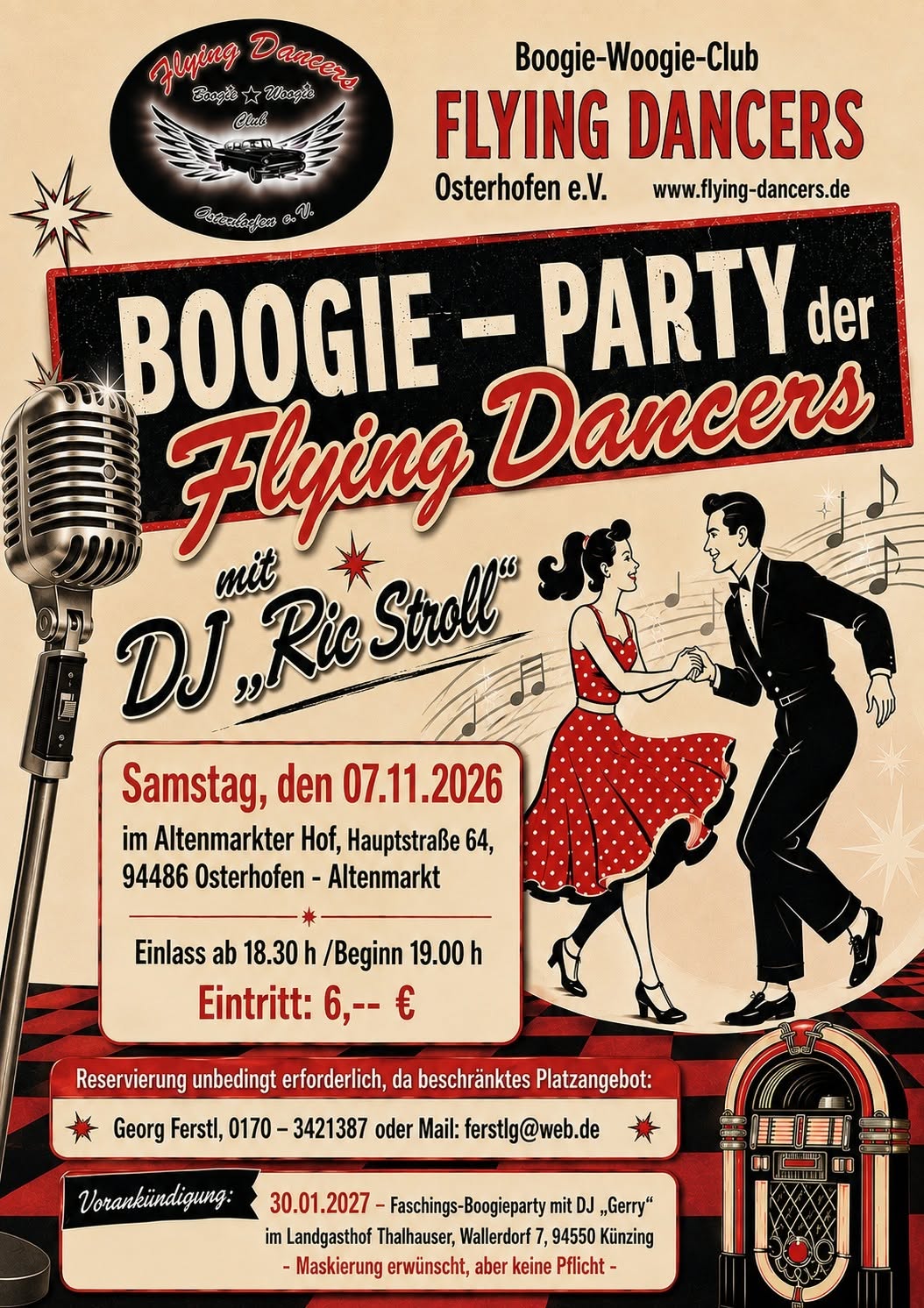 Boogie-Party — SAT 7 NOV