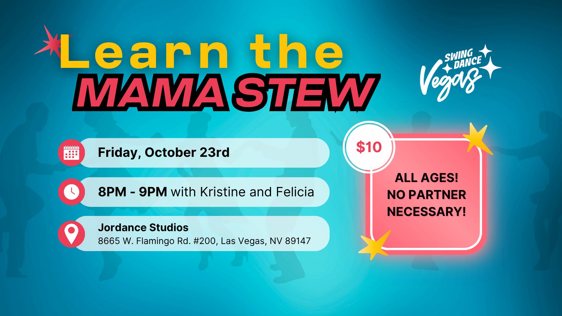 Learn the MAMA STEW Routine! — SAT 24 OCT