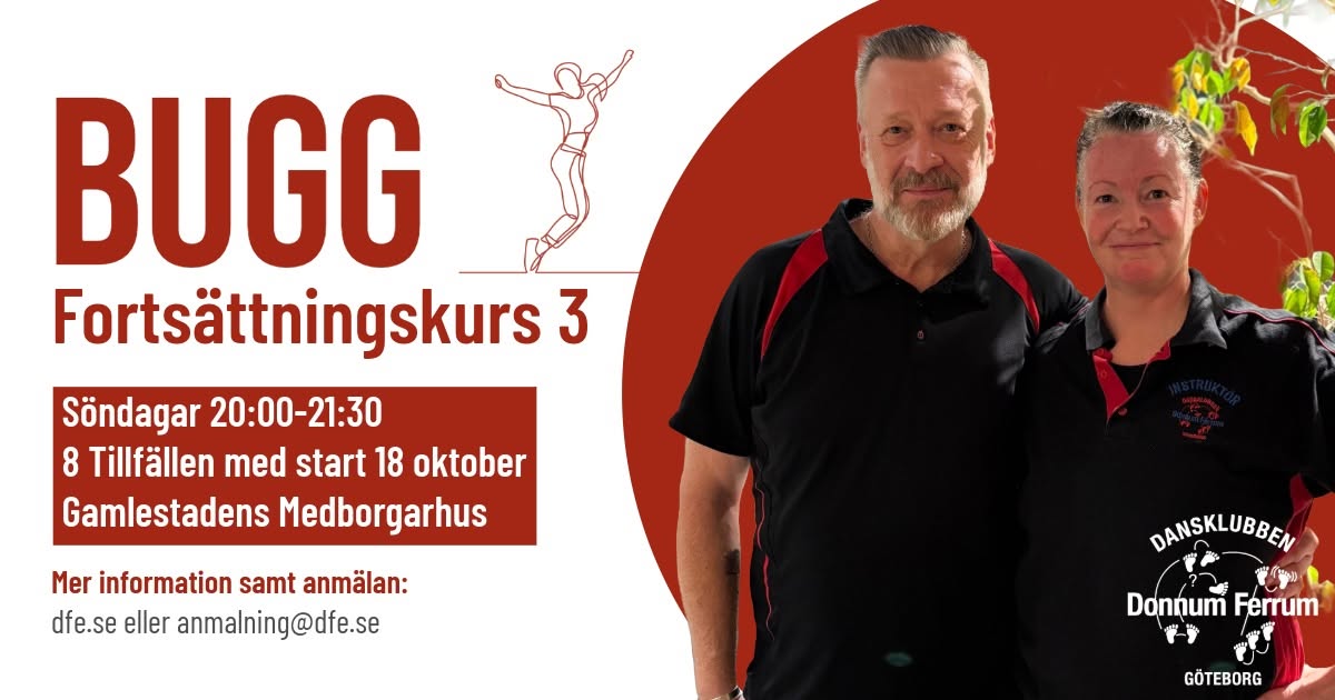 Dags att vässa buggen med fortsättningskurs 3 🤩 — SUN 18 OCT