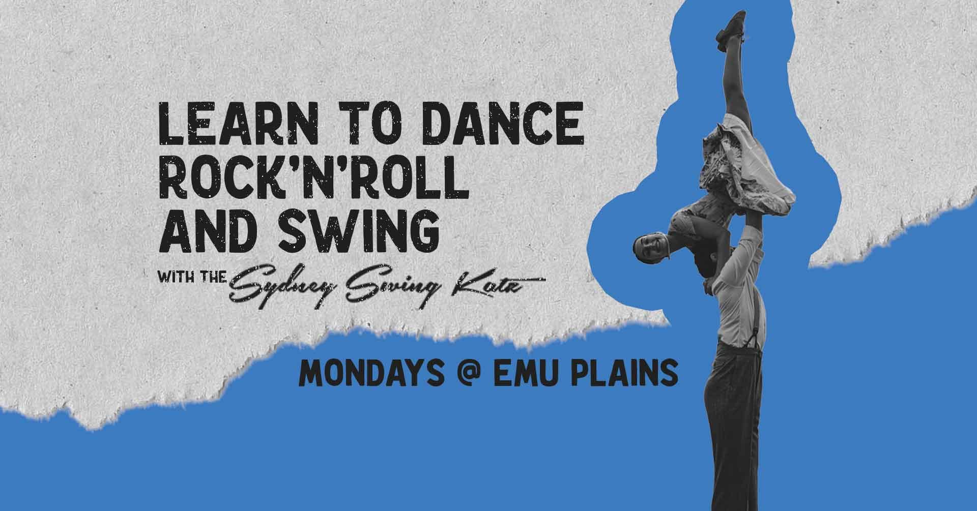 Rock'N'Roll & Swing Dance Class | Mondays @ Emu Plains — MON 12 OCT