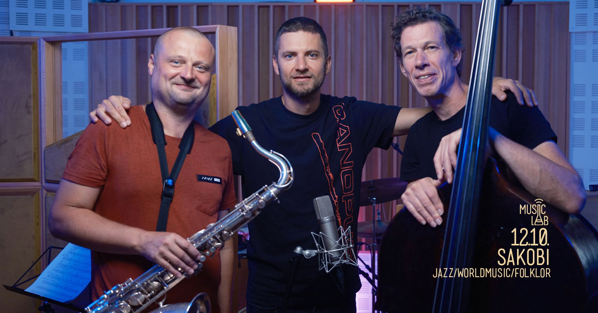 Lab Jam Session #418: jazz and world music with Sakobi — MON 12 OCT