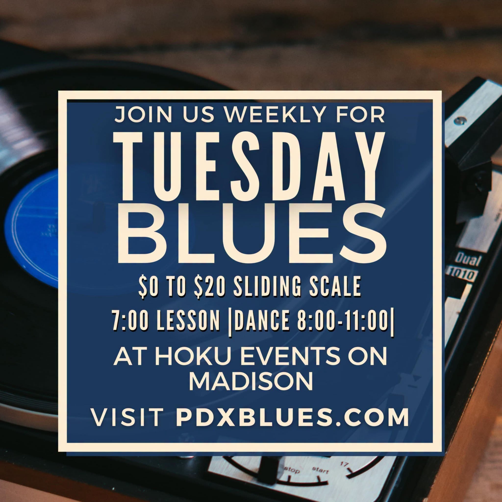 Tuesday Blues feat. the Webfoot Brass Band - Live Blues Social - Having the blues never felt so good — WED 14 OCT