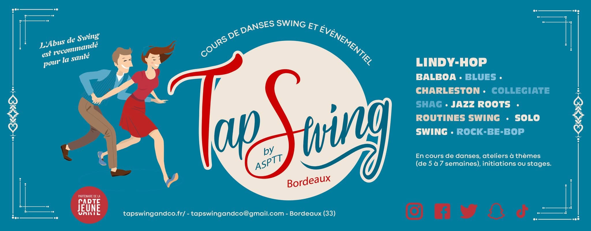 Sunday Swing Brunch d’Halloween - Auberge espagnole - Après-midi dansant — SUN 1 NOV