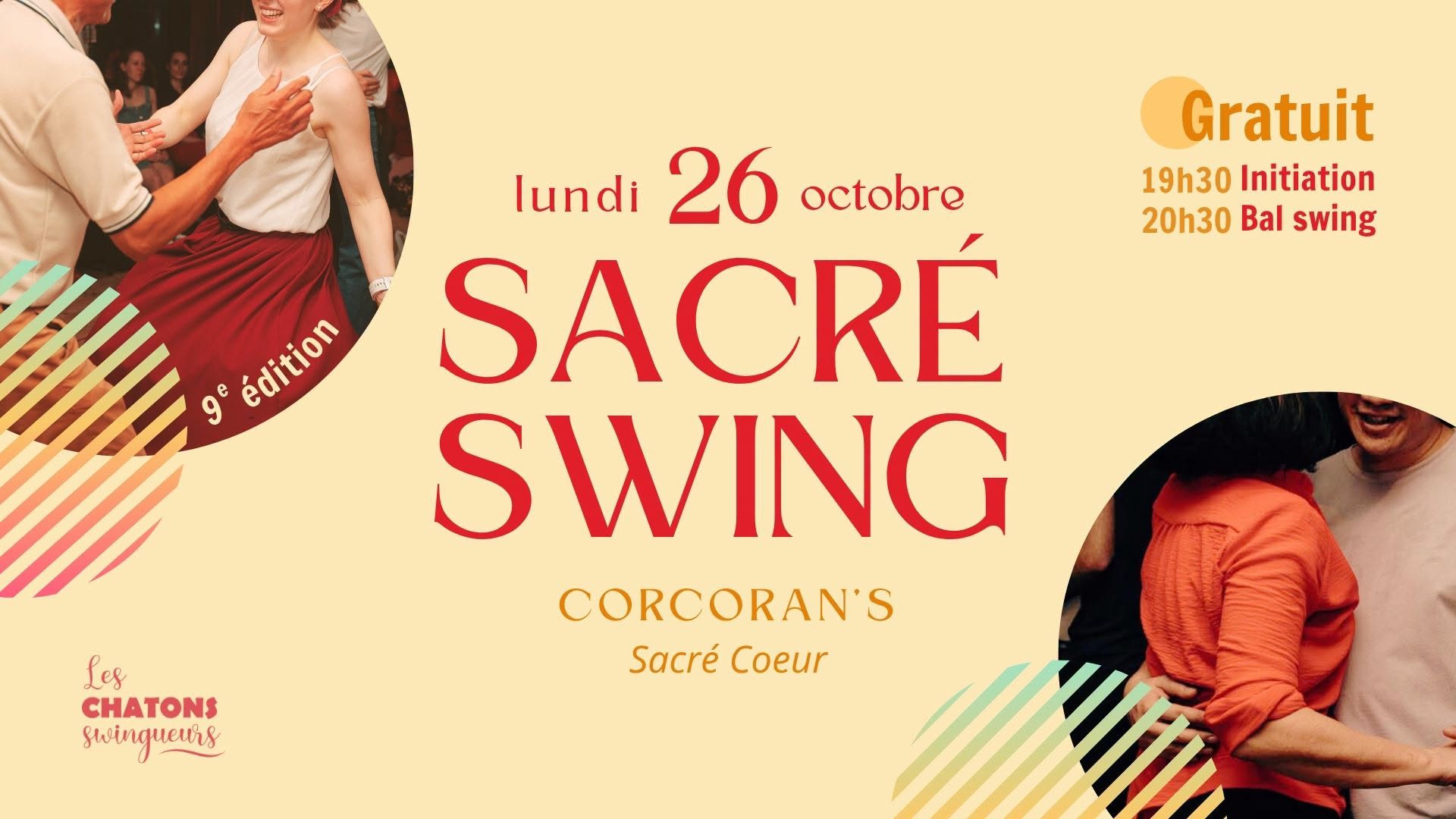 Sacré swing - 9e édition — MON 26 OCT