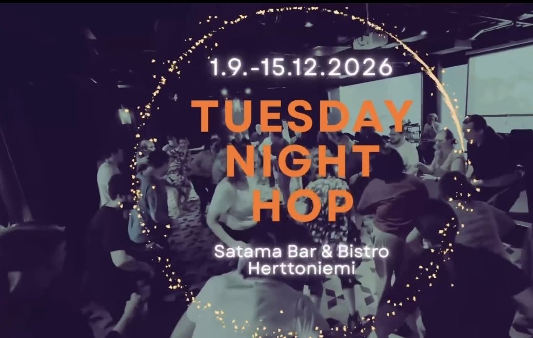 Tuesday Night Hop @Satama Bar & Bistro Herttoniemi — TUE 6 OCT