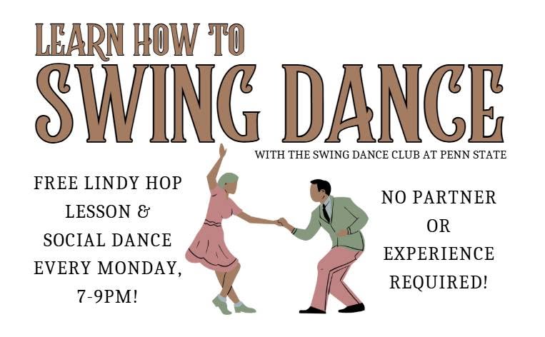 Lindy Hop Lesson and Social Dance! — MON 12 – TUE 13 OCT