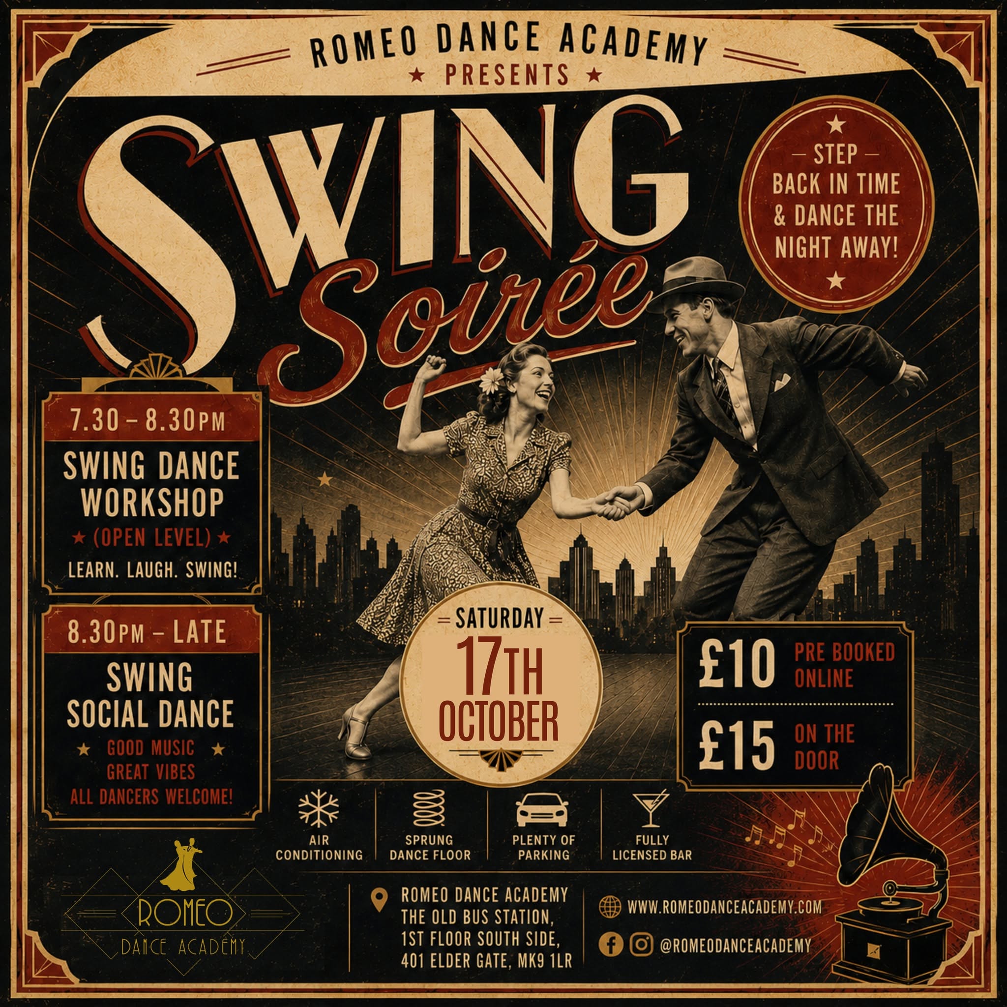 Swing Soirée — SAT 17 OCT
