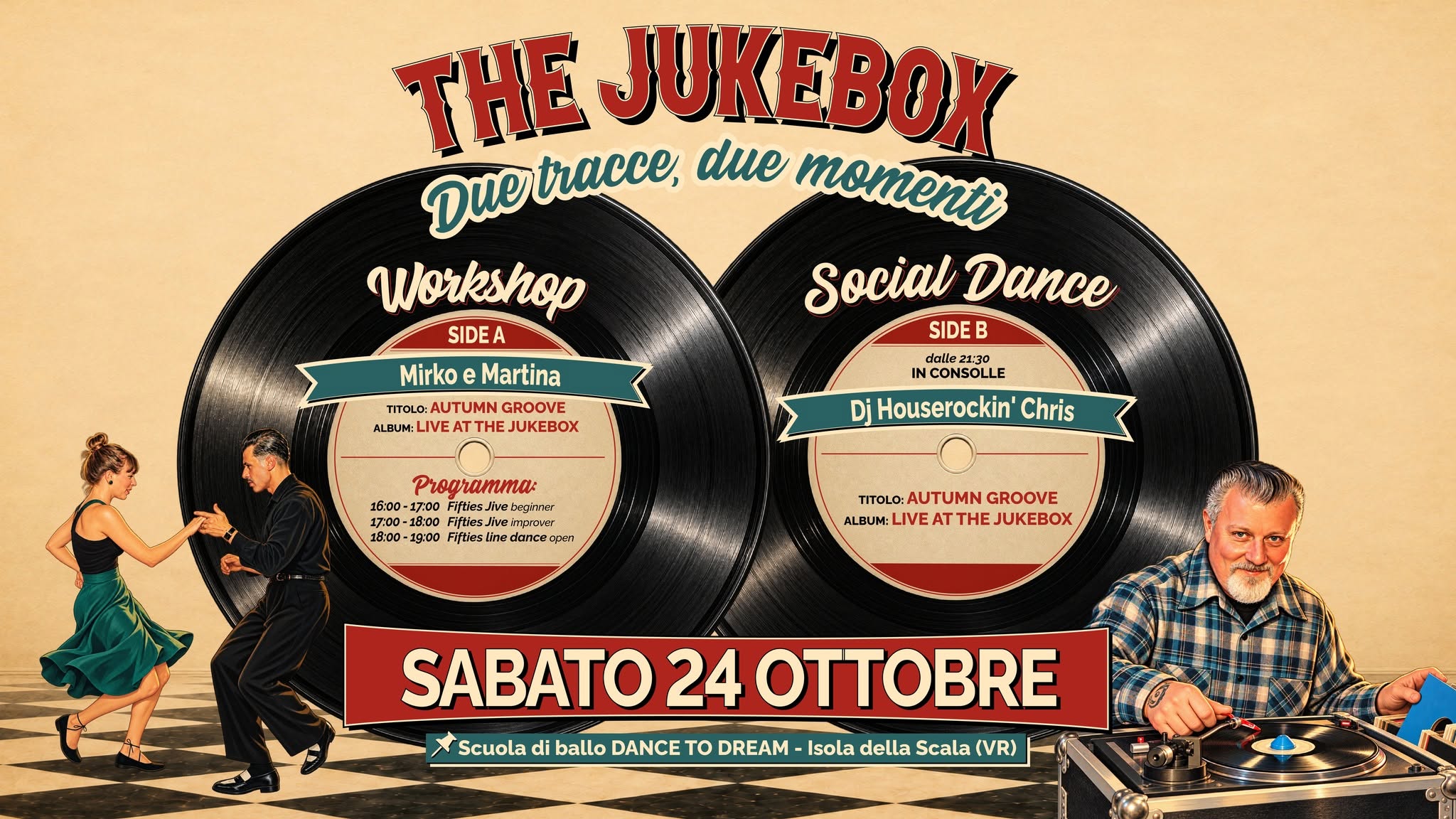 THE JUKEBOX - Sabato 24 Ottobre β SAT 24 OCT