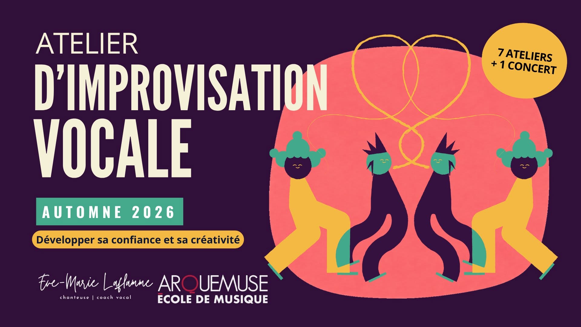 Atelier d'improvisation vocale — TUE 20 – WED 21 OCT