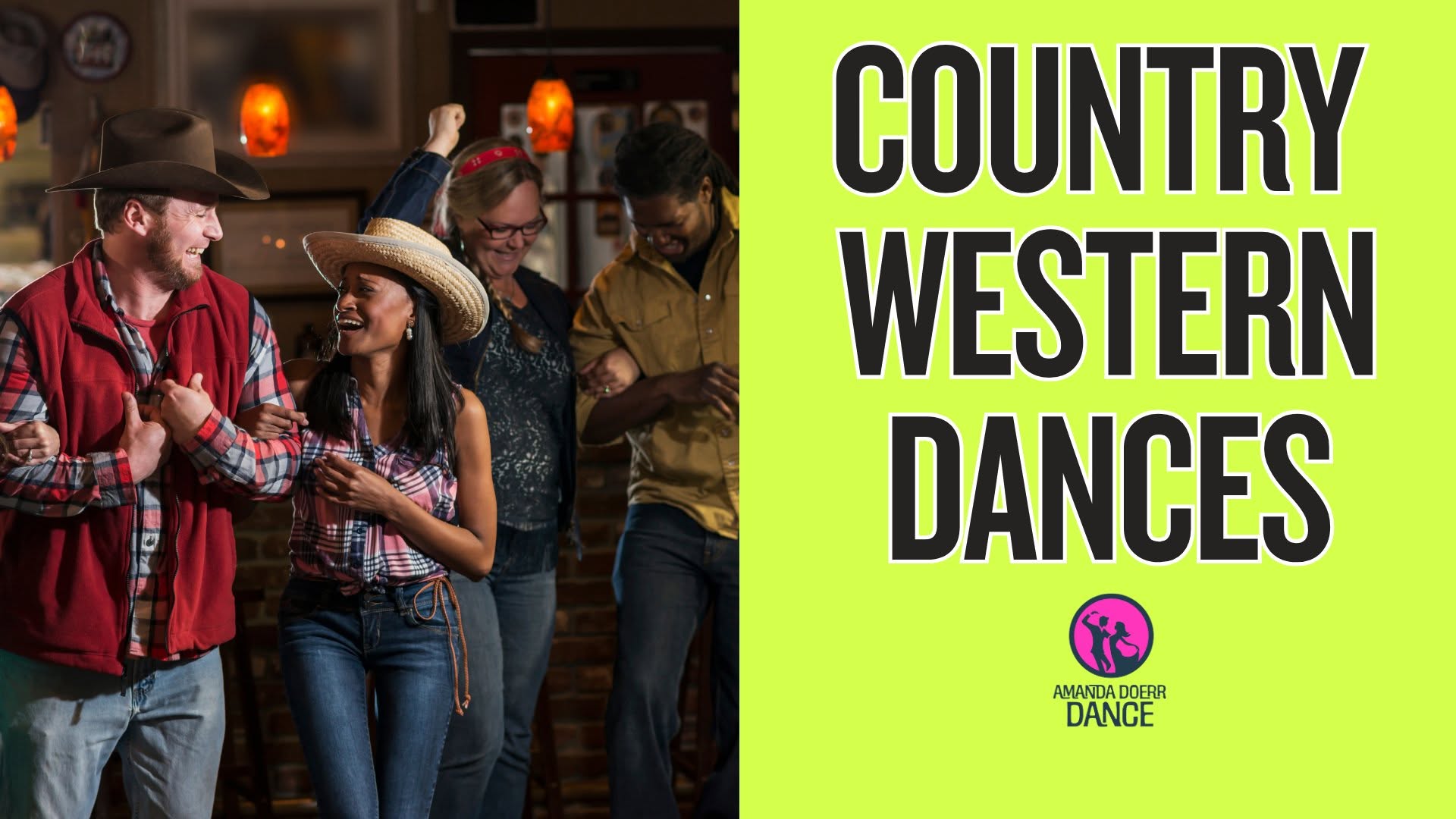 Country Western Dancing with Amanda Doerr Dance — TUE 13 – WED 14 OCT