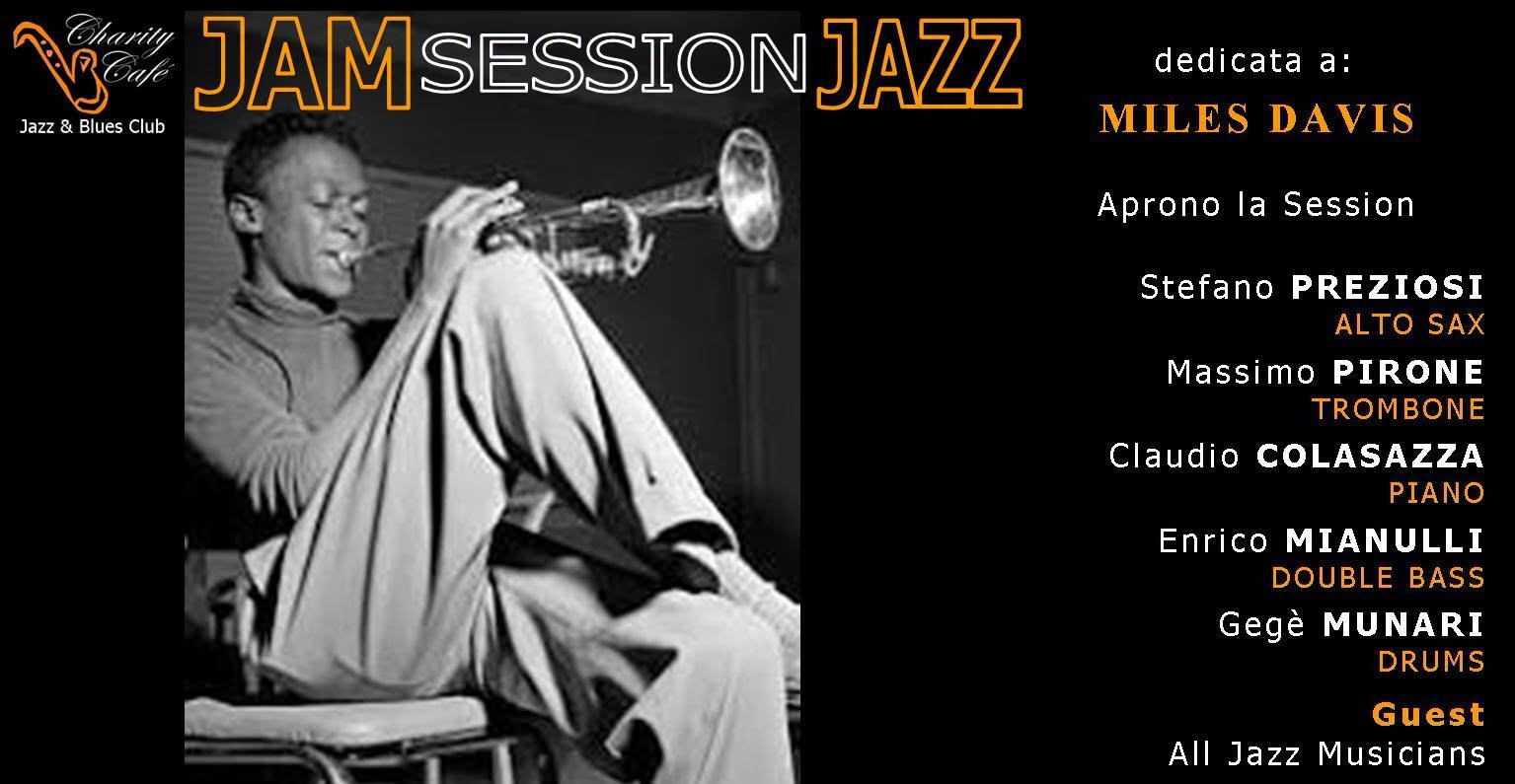 JAM SESSION JAZZ | dedicata a: MILES DAVIS | GEGE' MUNARI 5ET — THU 15 OCT