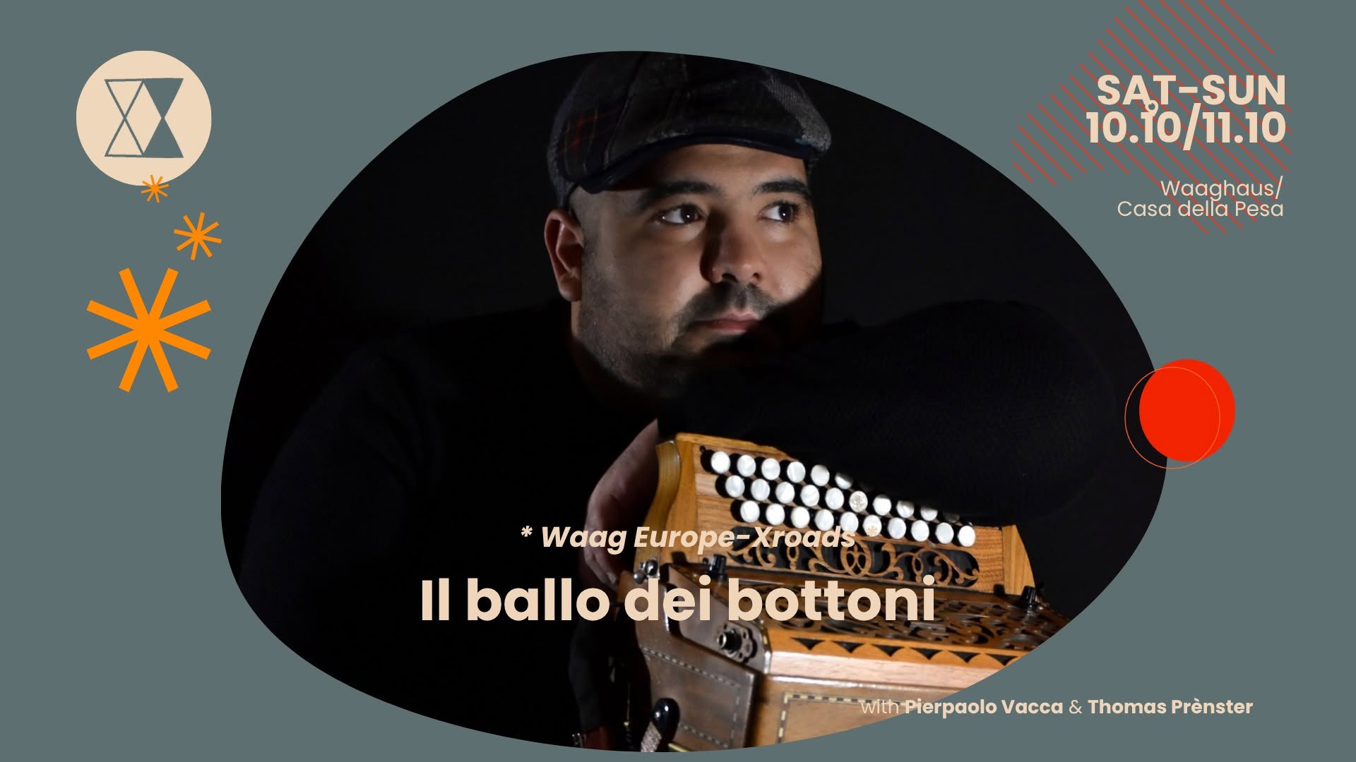 XROADS - Il ballo dei bottoni — SAT 10 – SUN 11 OCT