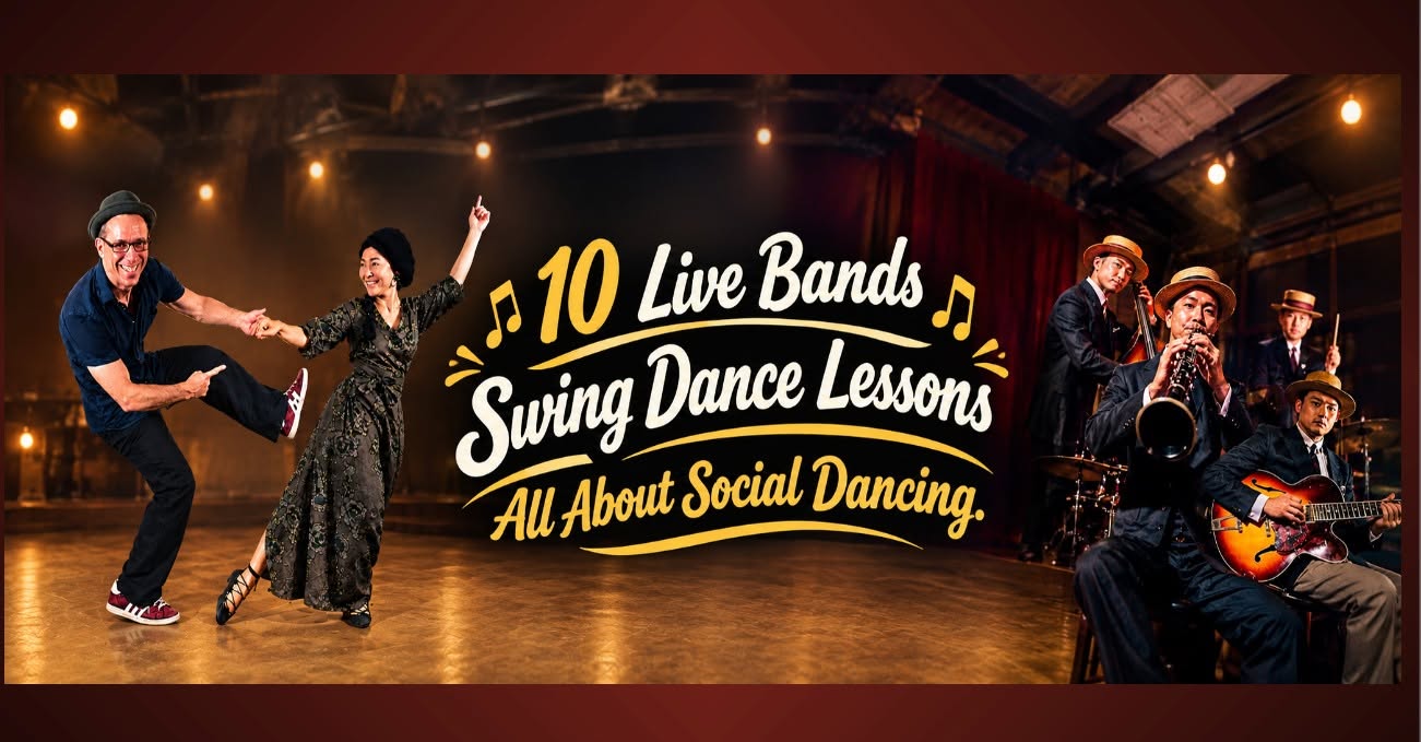 Swing Dance Kobe @ Kobe Jazz Street, 5 Band per day — SAT 10 – SUN 11 OCT