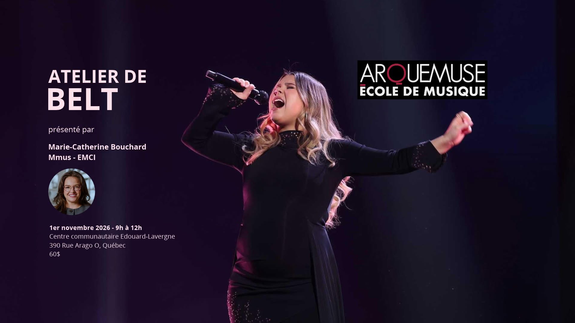ATELIER DE BELT — SUN 1 NOV