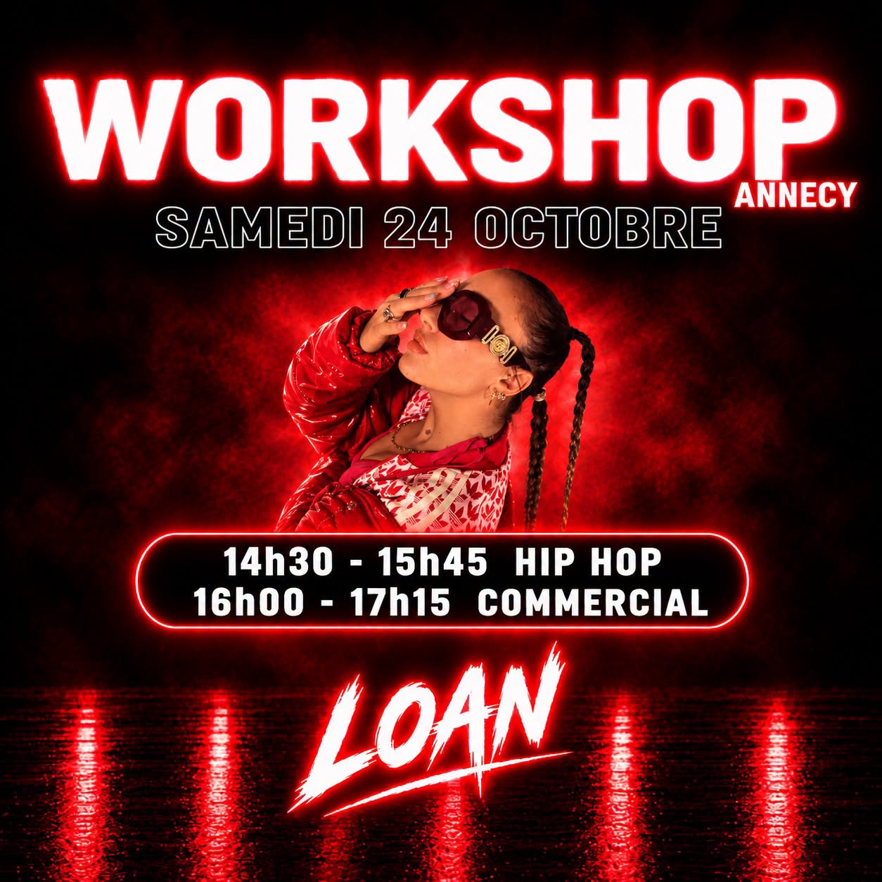 WORKSHOP LOAN — SAT 24 OCT