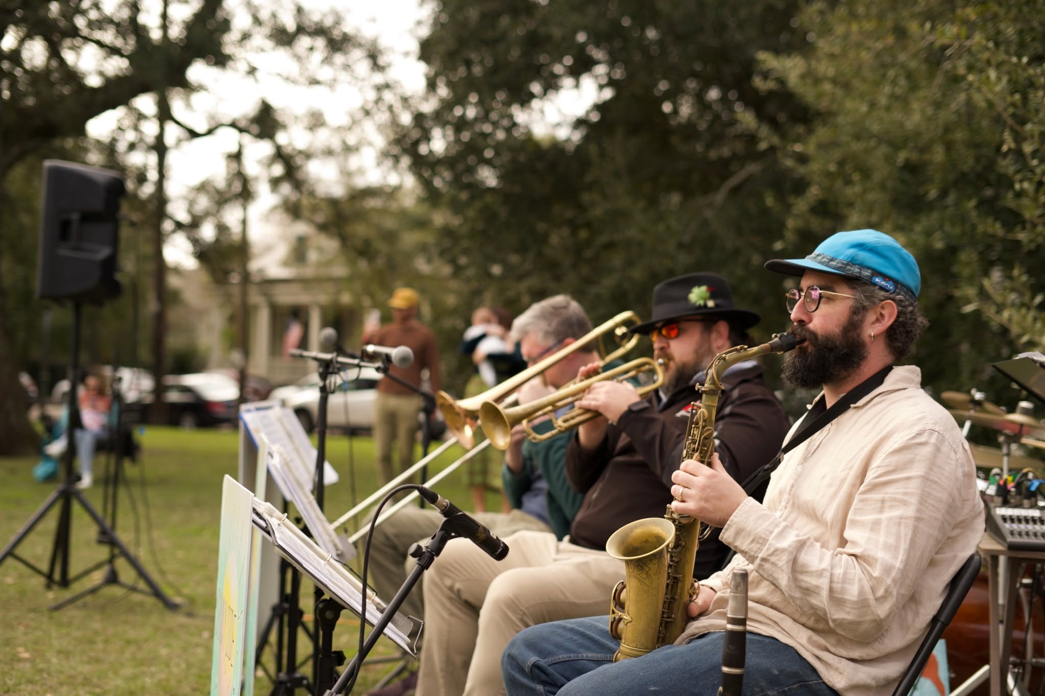 Jazz in Coliseum Square Park with Sunny Side — SAT 17 OCT