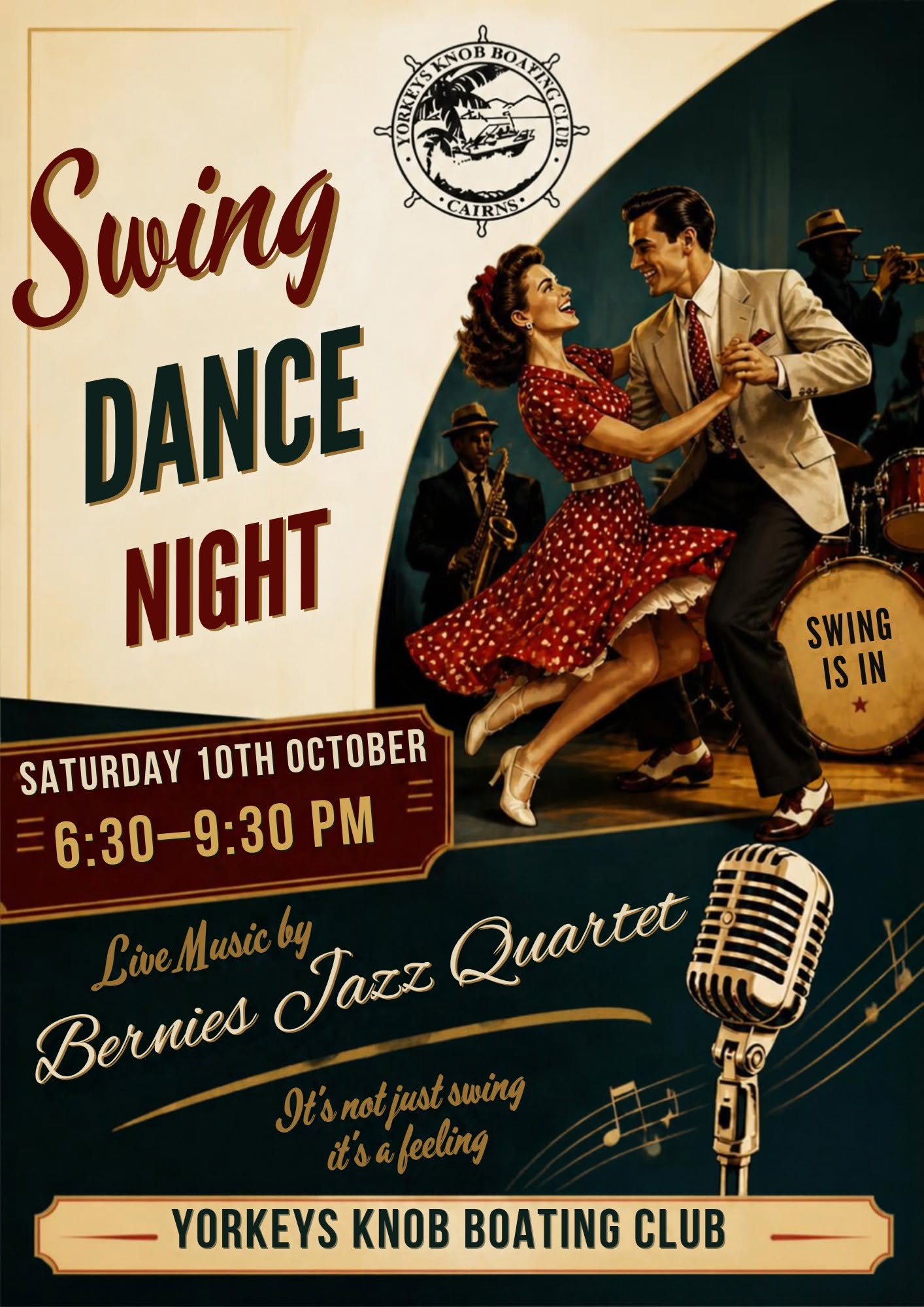 Swing Dance at YKBC — SAT 10 OCT