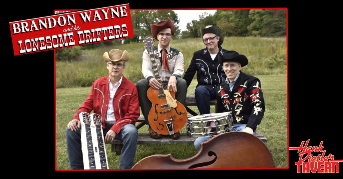 Brandon Wayne & His Lonesome Drifters • Free Dance Lesson — SAT 10 OCT