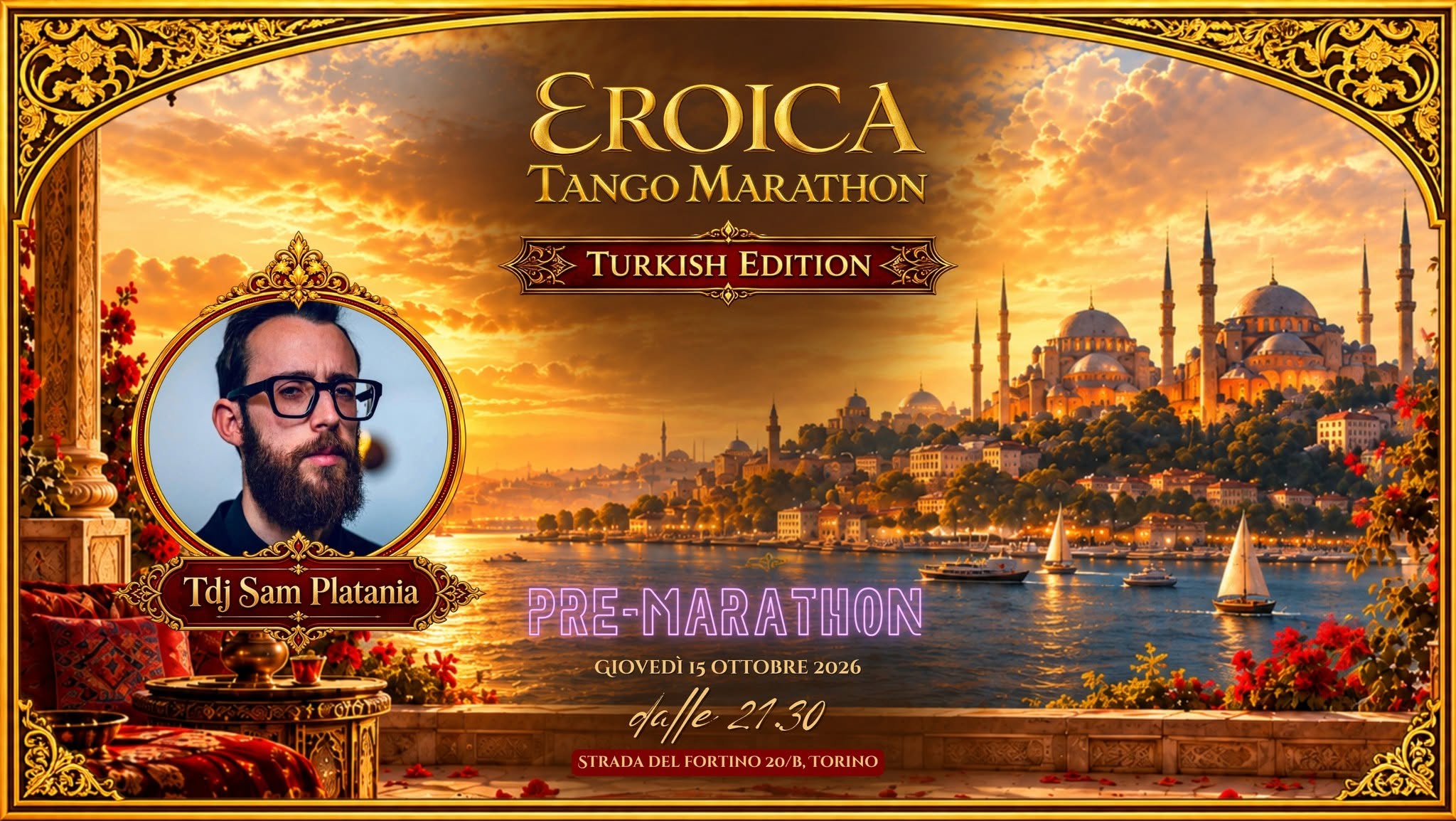 EROICA Pre-marathon warming up 15 October 2026 — THU 15 OCT