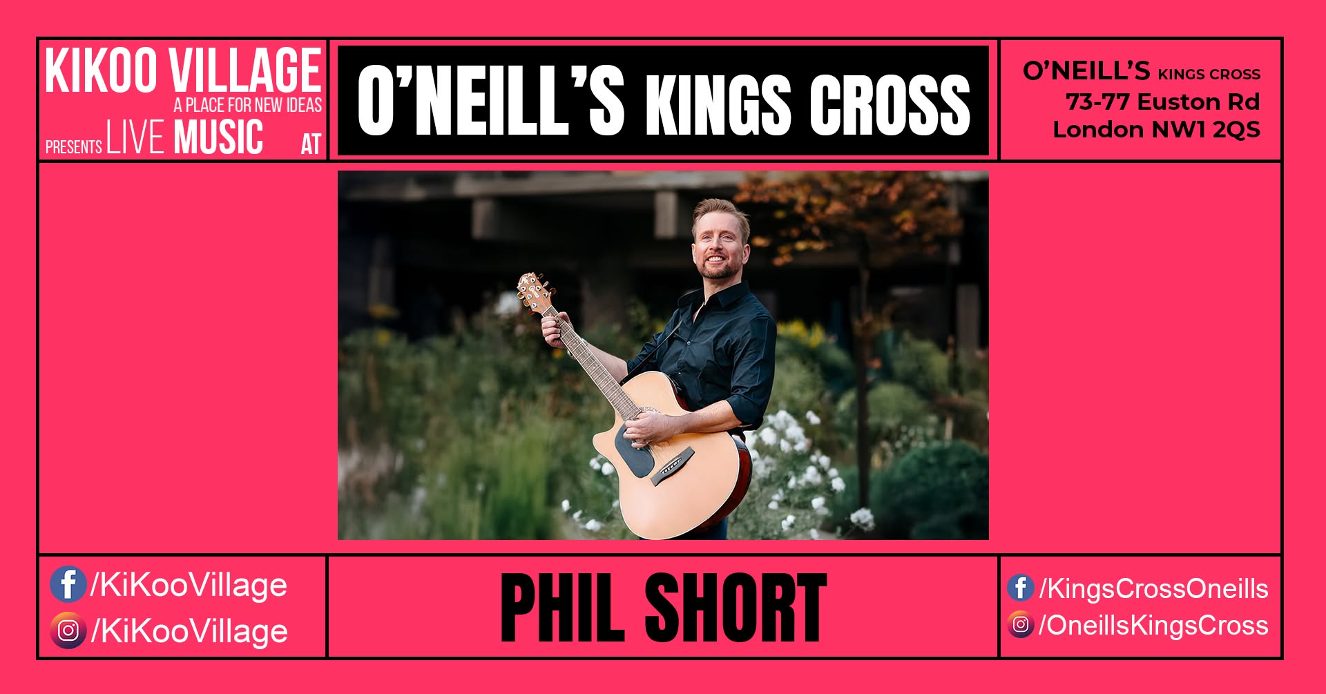 O'NEILL's KINGS CROSS with PHIL SHORT — THU 8 OCT