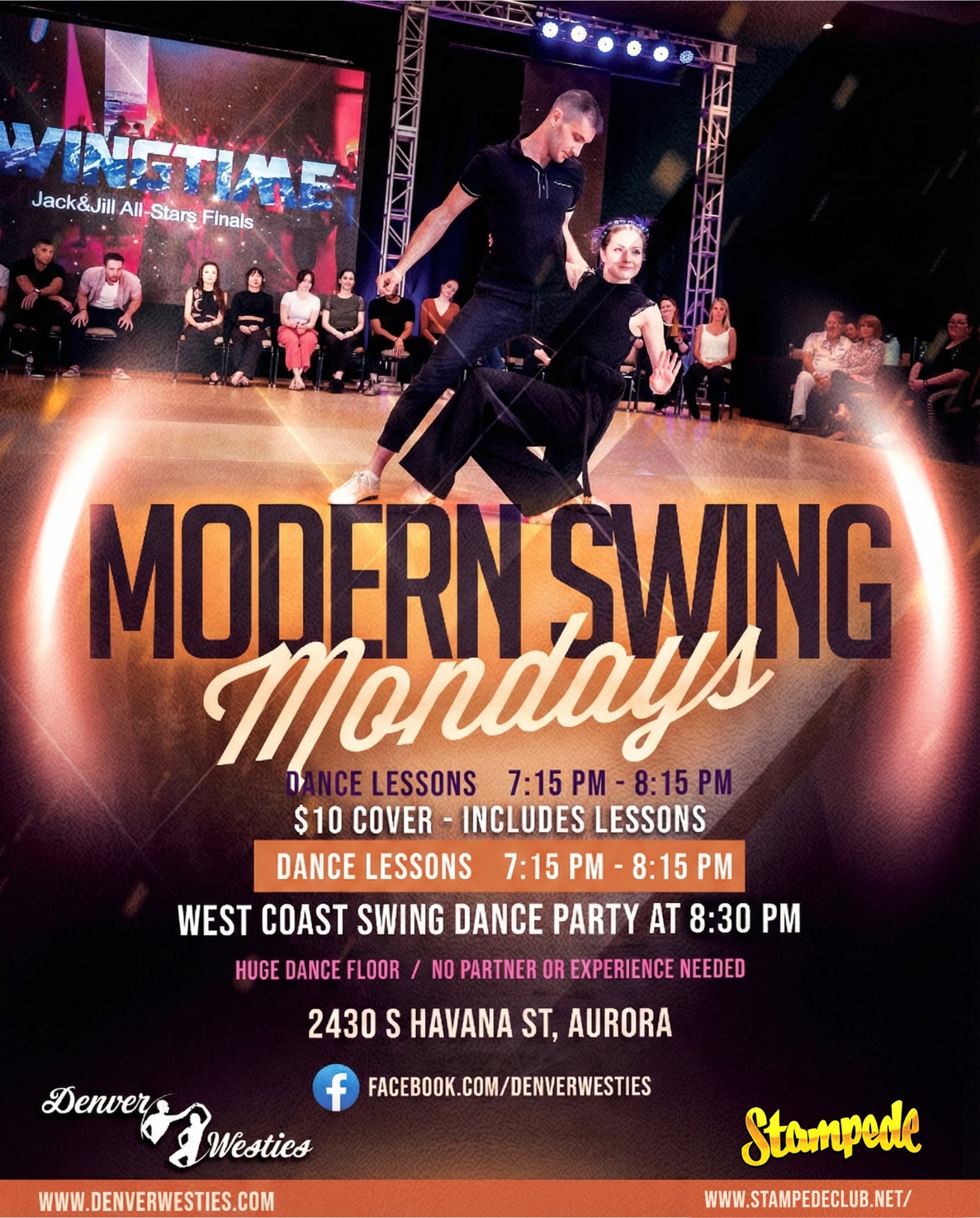 Modern Swing Monday! — TUE 13 OCT
