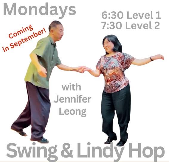 Swing & Lindy Hop Classes — TUE 13 OCT