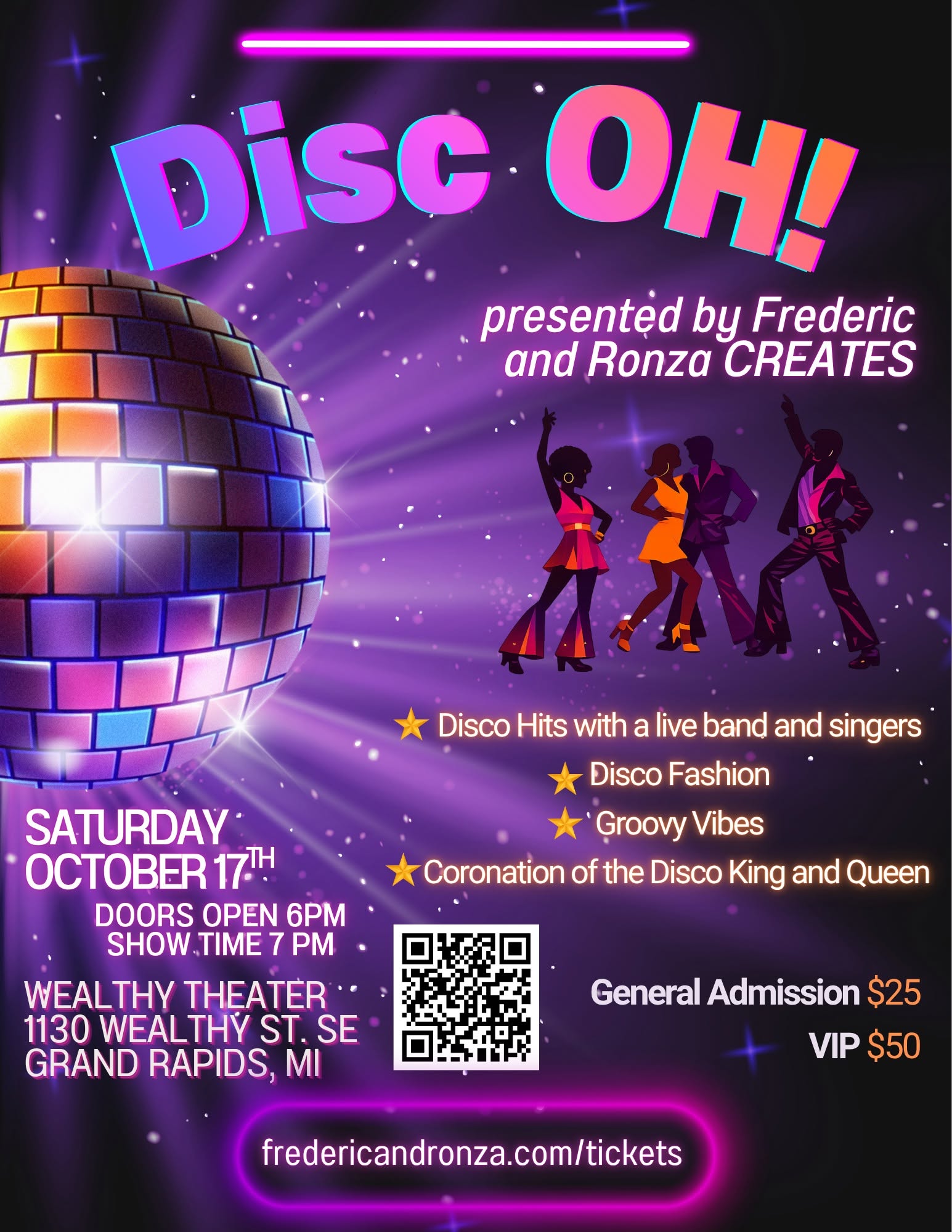 DiscOH -- At the Wealthy Theater Grand Rapids — SAT 17 OCT